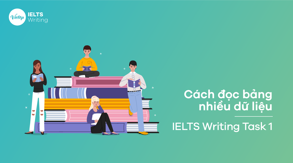 Cách đọc Bảng nhiều dữ liệu trong IELTS Writing task 1 Cách đọc Bảng nhiều dữ liệu trong IELTS Writing task 1