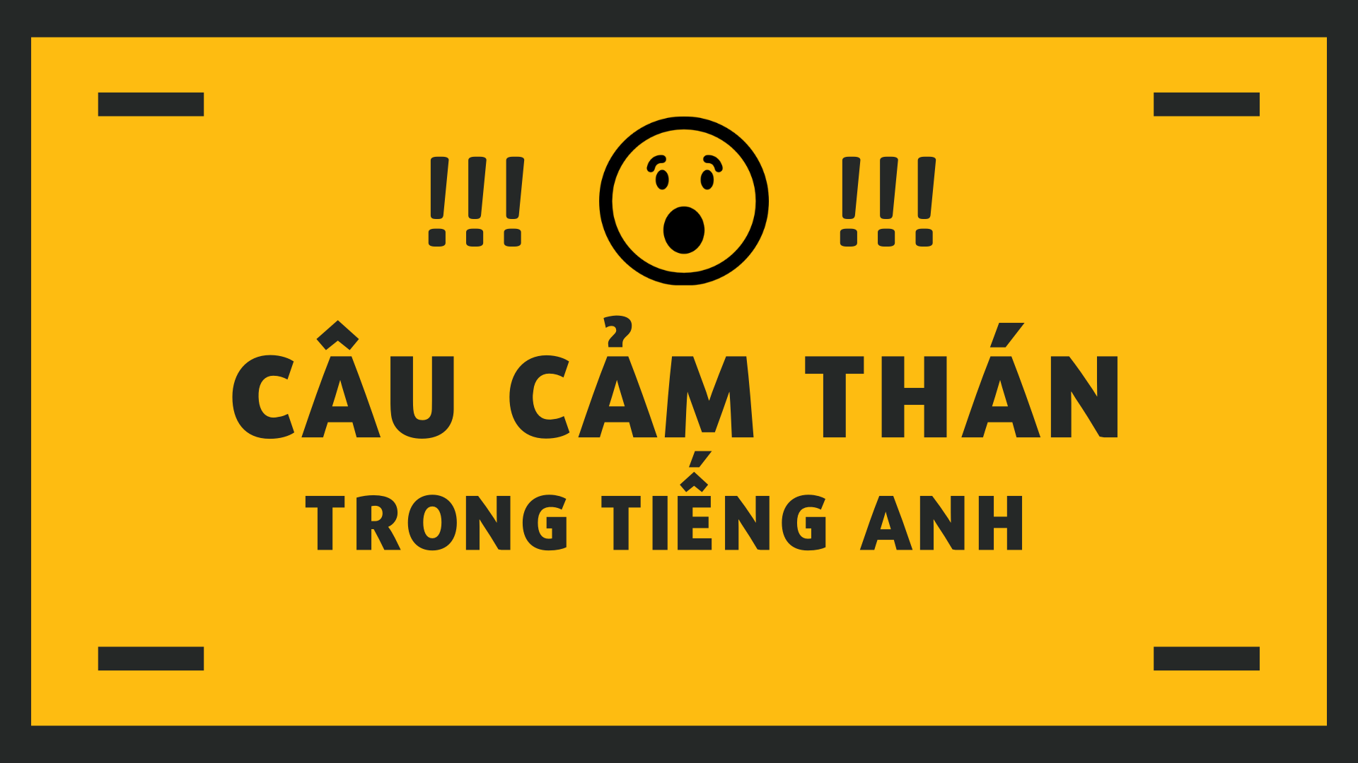 Các câu cảm thán trong J88DL Trang chính thức J88 hỗ Chí Minh thông dụng