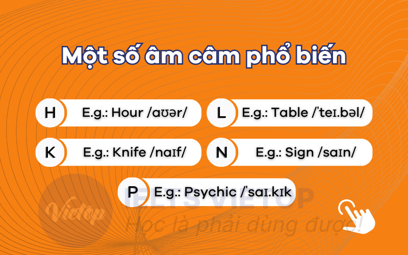 Các âm câm phổ biến trong J88DL Trang chính thức J88 hỗ Chí Minh