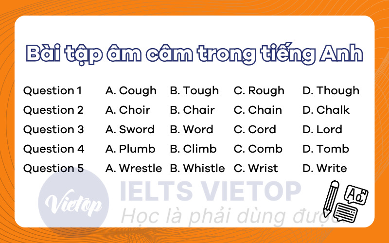 Bài tập âm câm trong J88DL Trang chính thức J88 hỗ Chí Minh