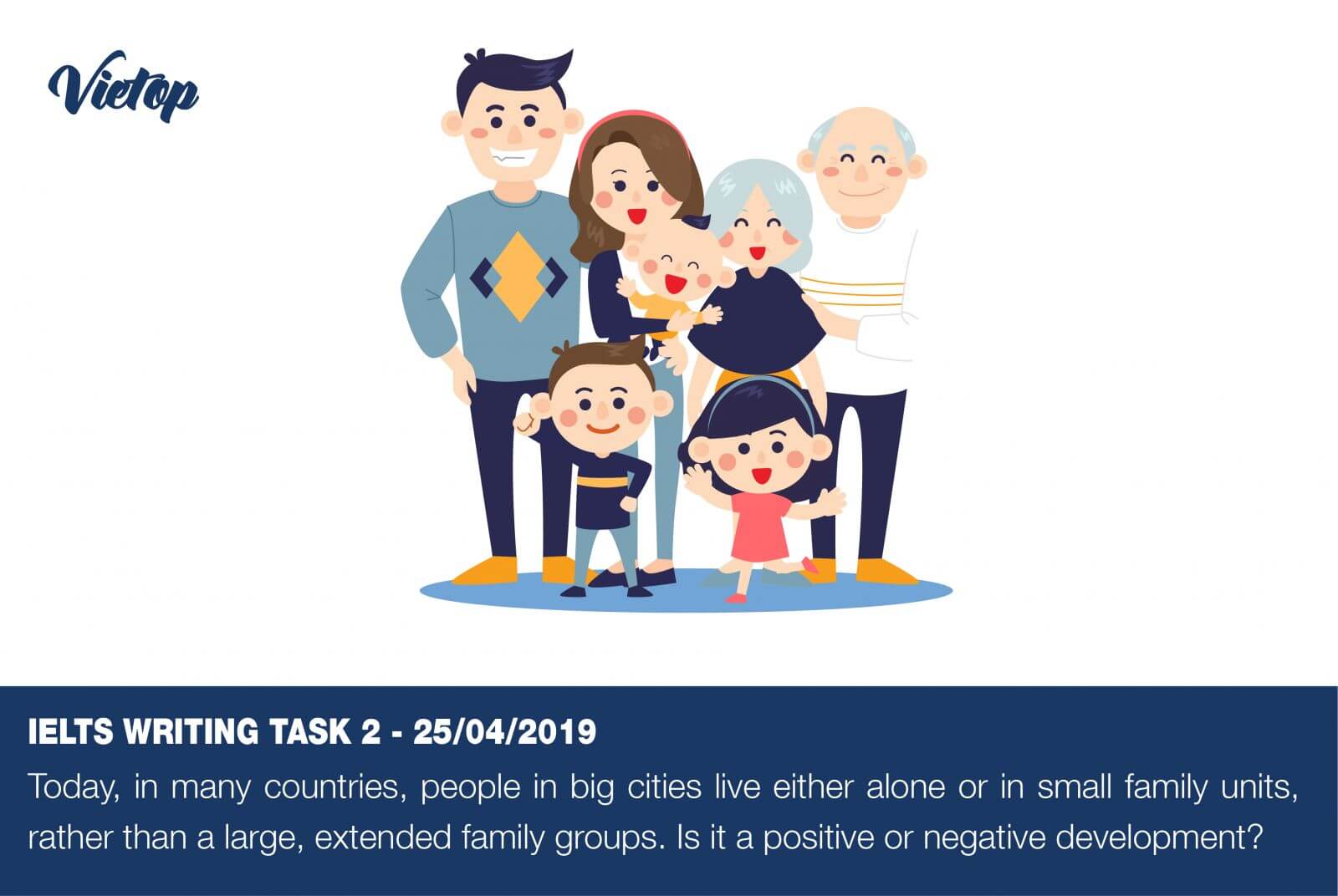 IELTS Writing Task 2 ngày 25/04/2019