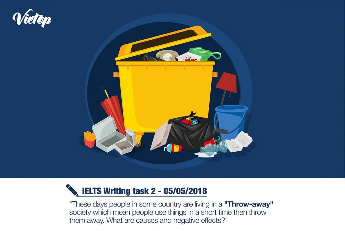IELTS Writing Task 2 ngày 05/05/2018