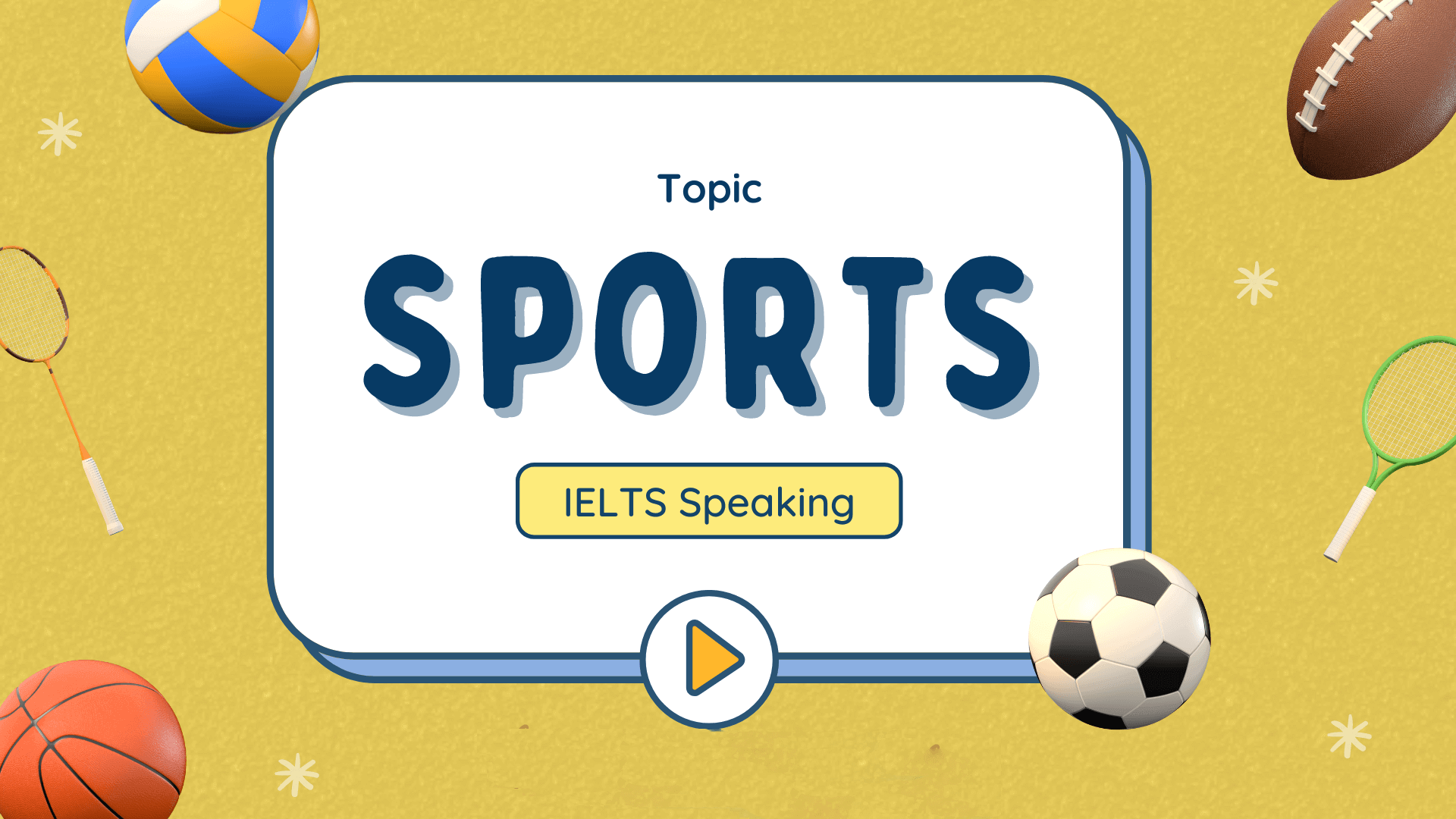 IELTS Speaking Sample part 3 Talk about football