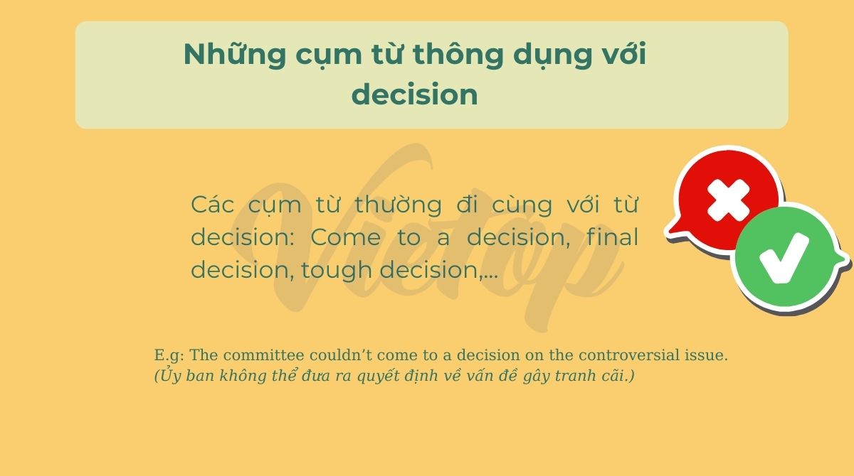 Những cụm từ thông dụng với decision trong J88DL Trang chính thức J88 hỗ Chí Minh