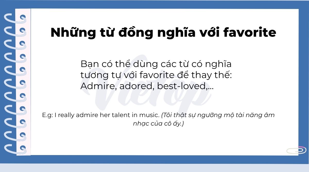 Những từ đồng nghĩa với favorite trong J88DL Trang chính thức J88 hỗ Chí Minh