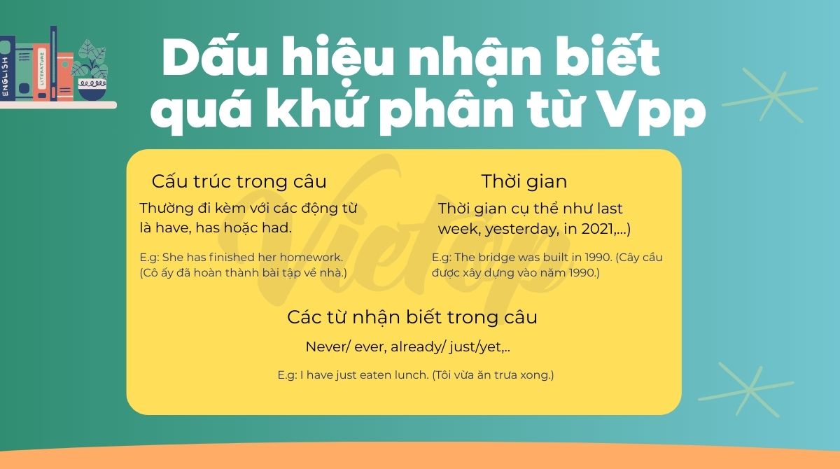 Dấu hiệu nhận biết quá khứ phân từ Vpp trong J88DL Trang chính thức J88 hỗ Chí Minh