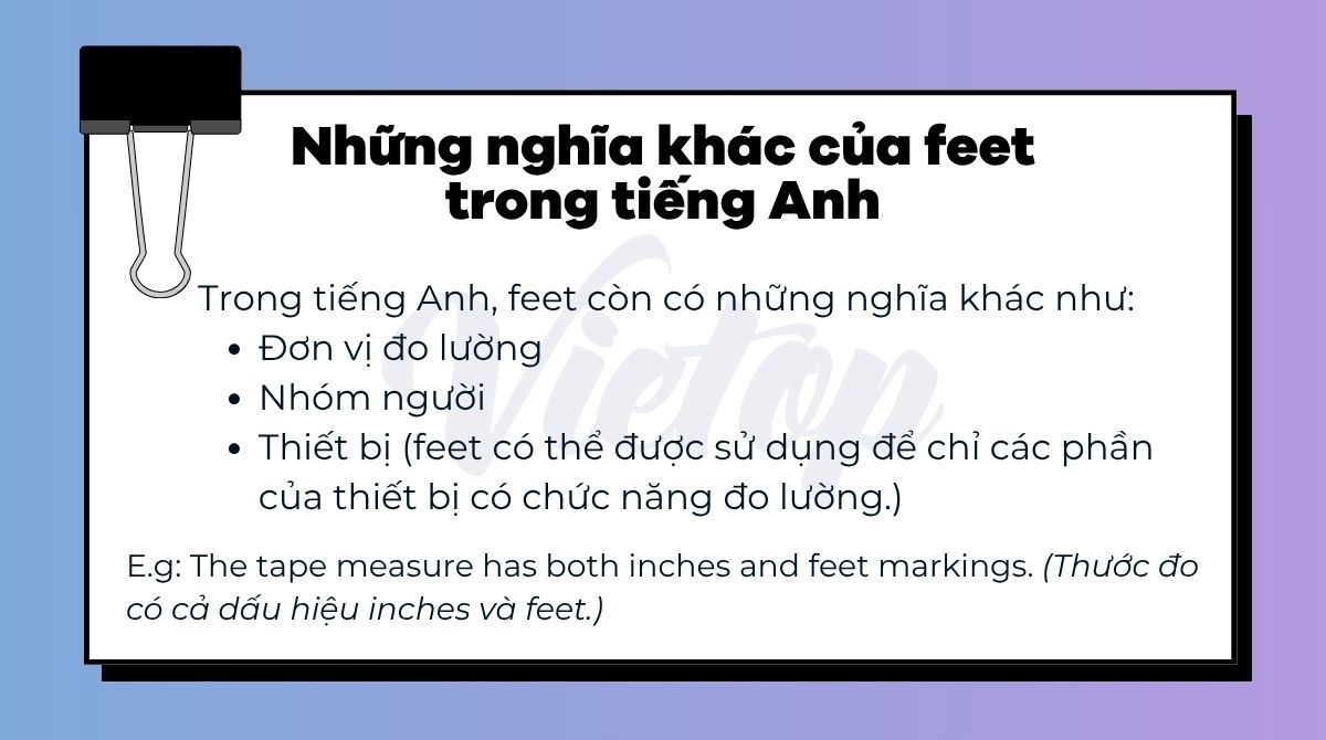 Những nghĩa khác của feet trong J88DL Trang chính thức J88 hỗ Chí Minh
