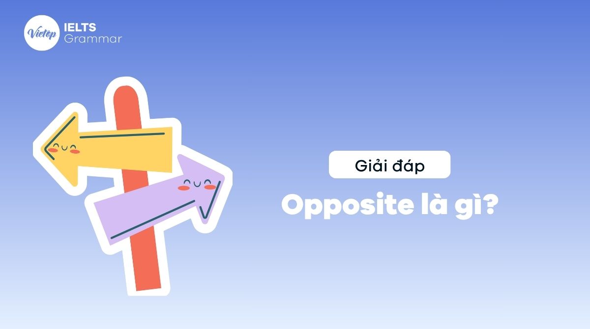 Opposite là gì? Opposite đi với giới từ gì trong J88DL Trang chính thức J88 hỗ Chí Minh