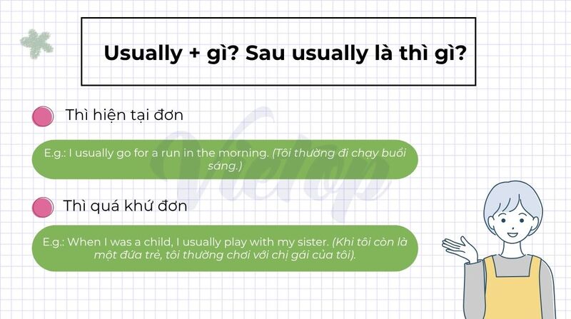 Sau usually là thì gì?