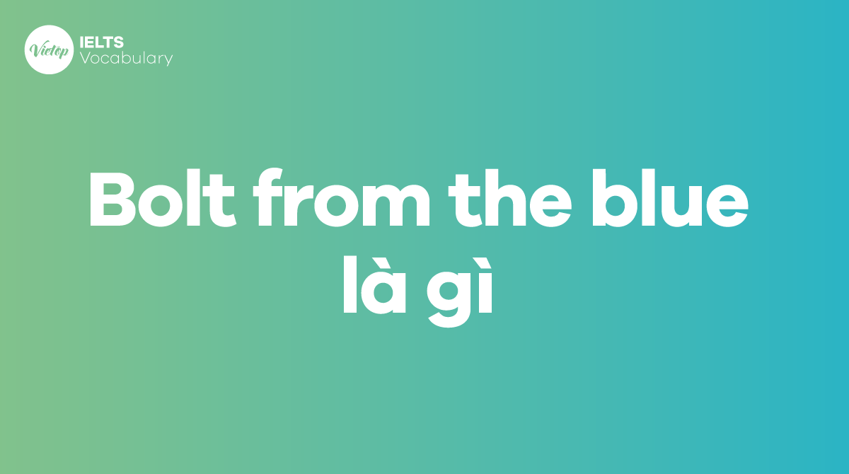 Bolt from the blue là gì? Ứng dụng trong J88a1 cá cược trực tuyến J88DL Trang chính thức J88 hỗ Chí Minh