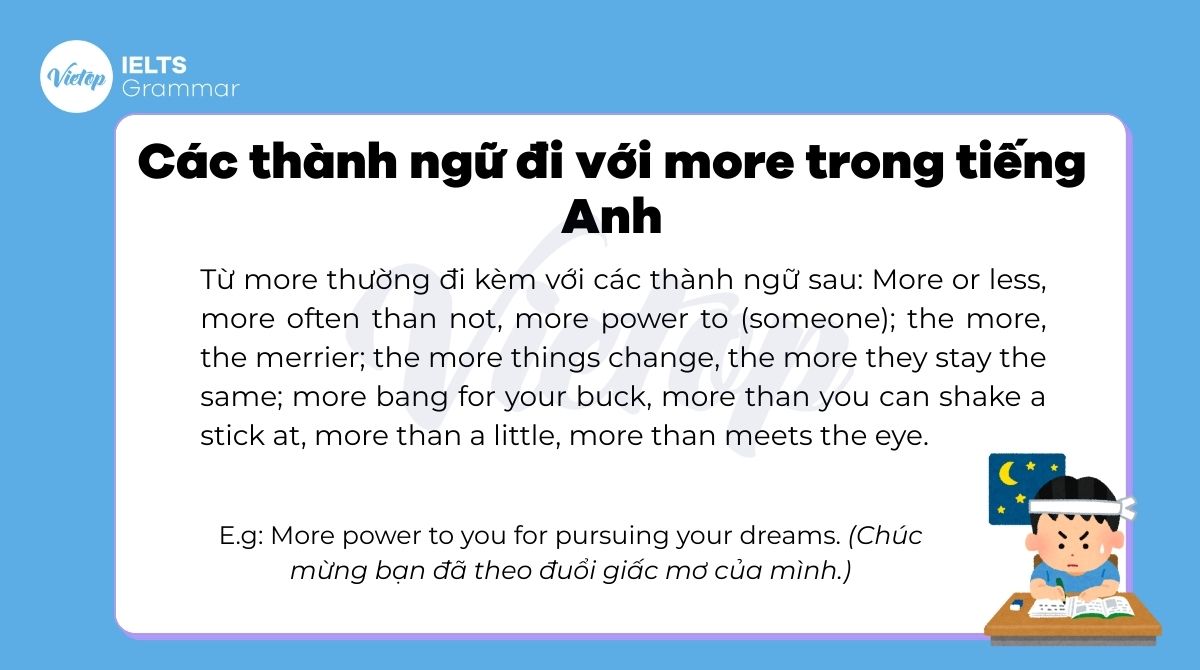 Các thành ngữ đi với more trong J88DL Trang chính thức J88 hỗ Chí Minh