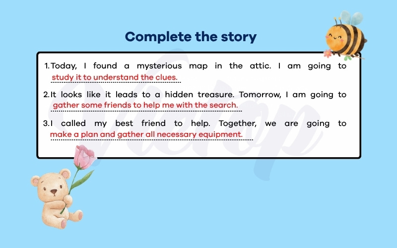 Complete the story