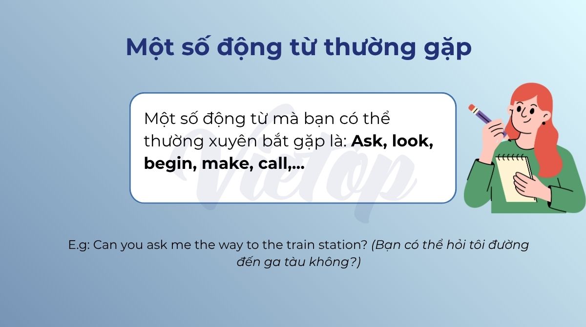 Một số động từ thường gặp trong J88DL Trang chính thức J88 hỗ Chí Minh