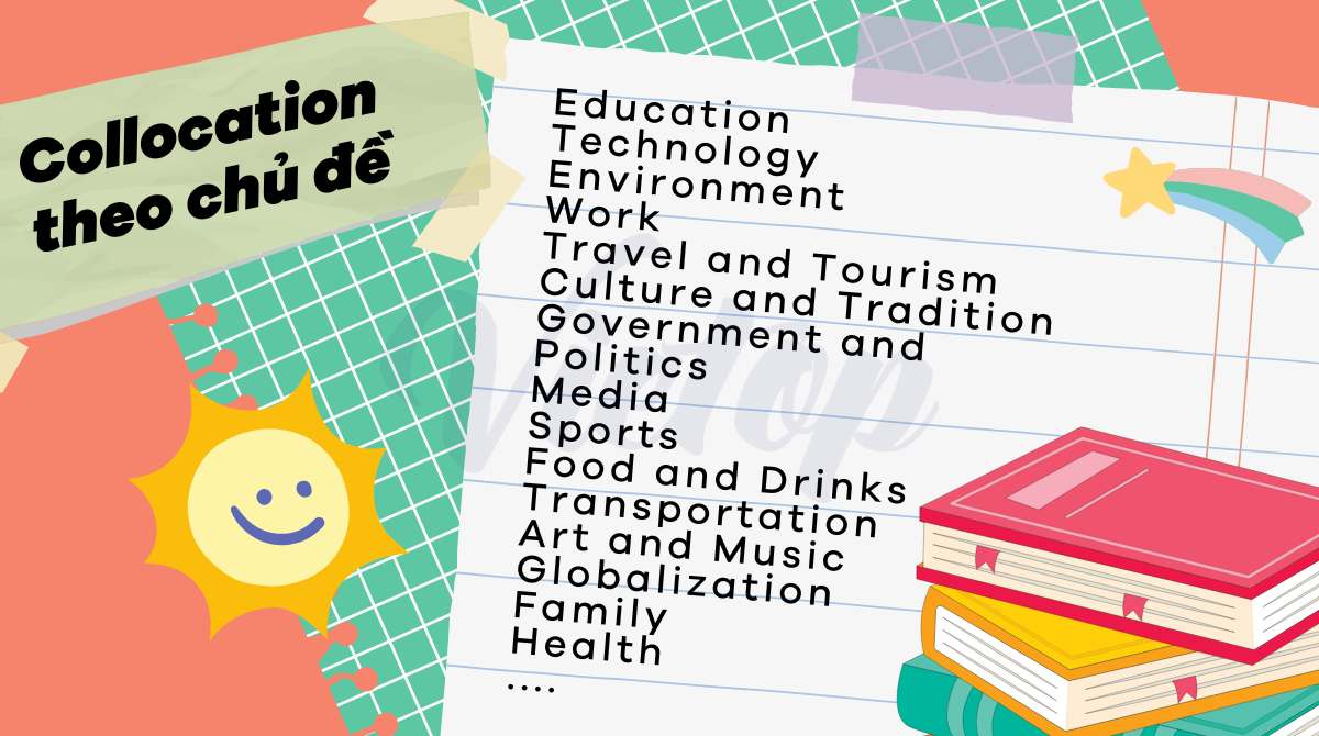 Các chủ đề collocation IELTS