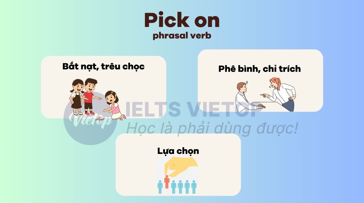 Pick on là gì?