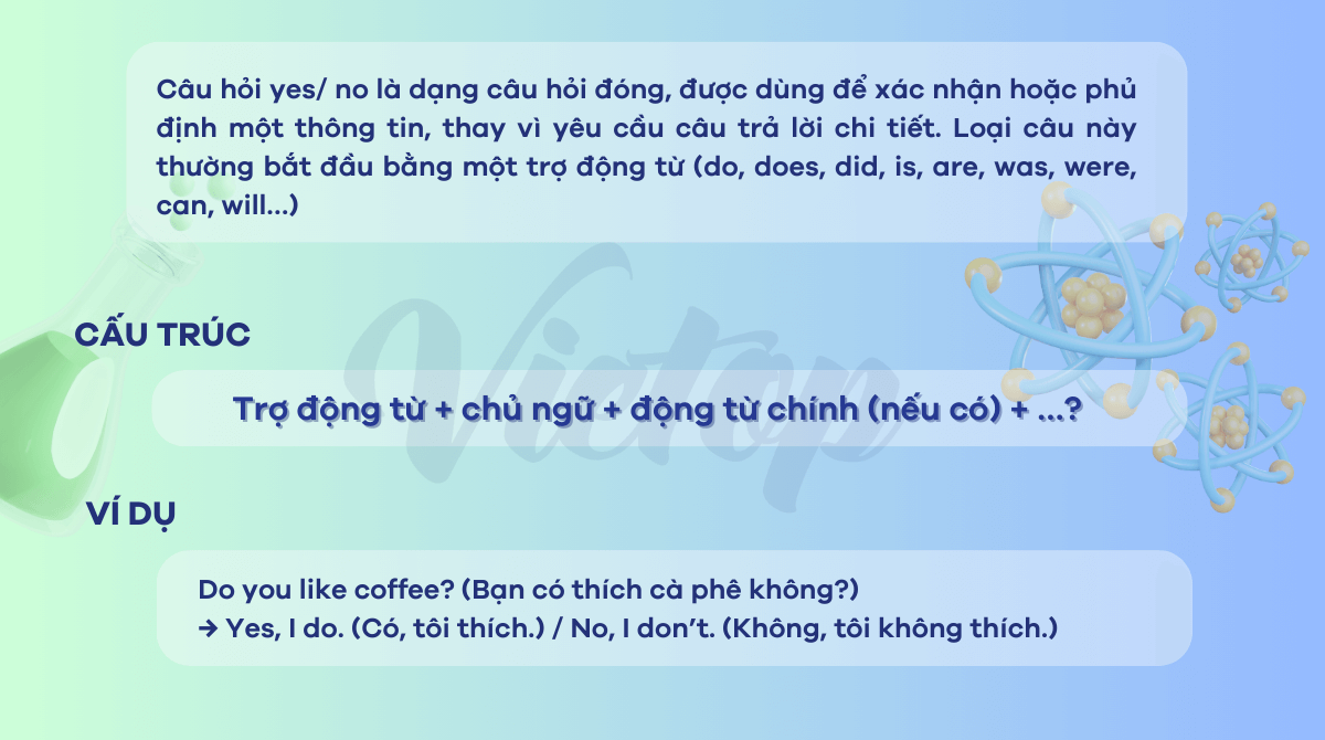Câu hỏi yes no là gì?