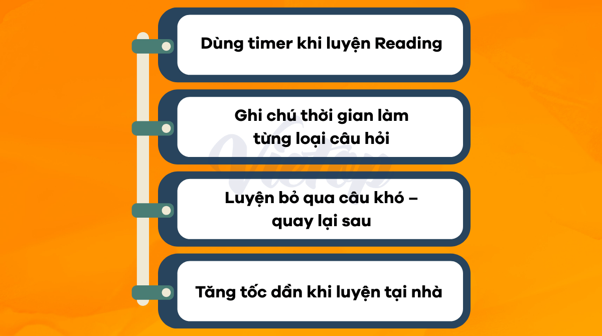 Cách luyện tập phân chia thời gian hợp lý trong IELTS Reading
