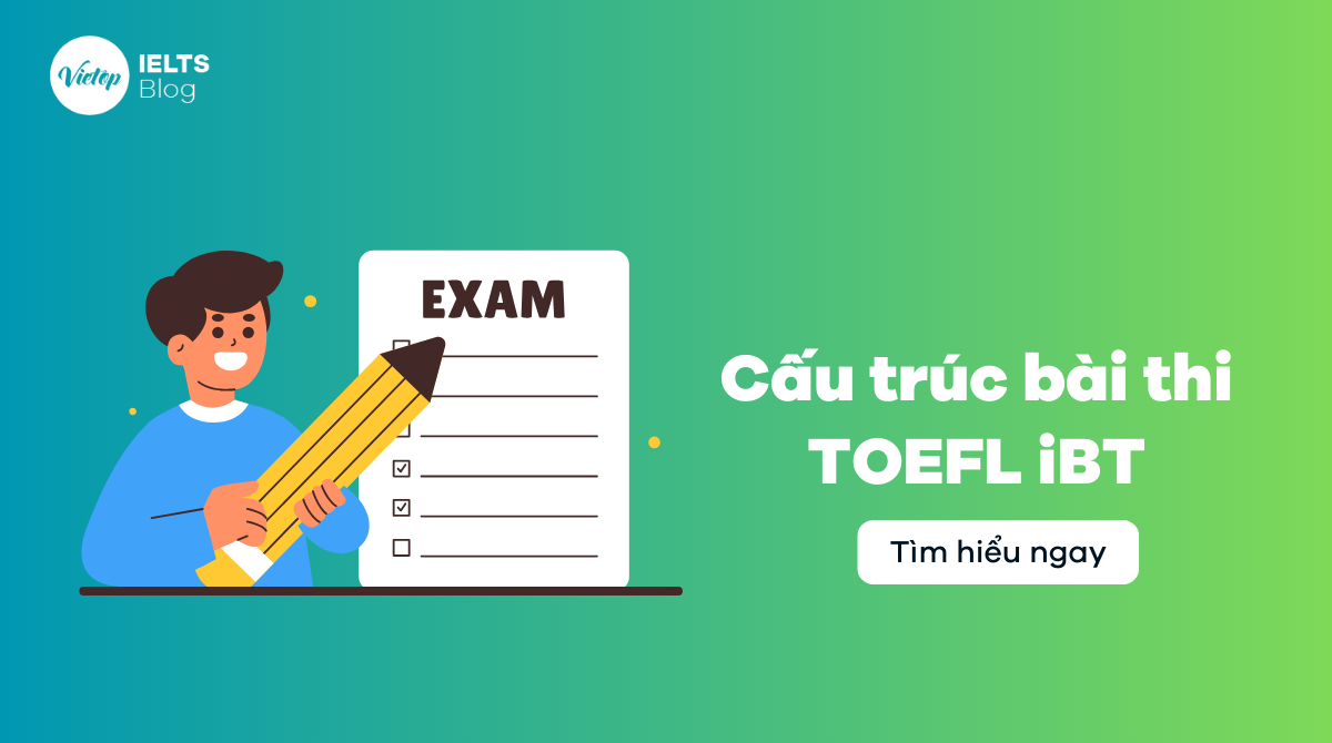 Cấu trúc bài thi TOEFL iBT