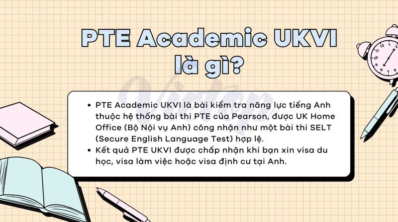 Chứng chỉ PTE Academic UKVI là gì?