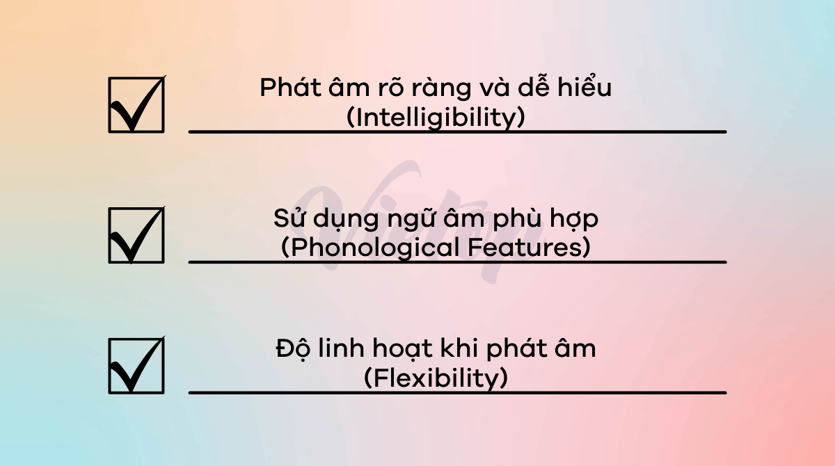 Tiêu chí chấm điểm Pronunciation trong IELTS Speaking