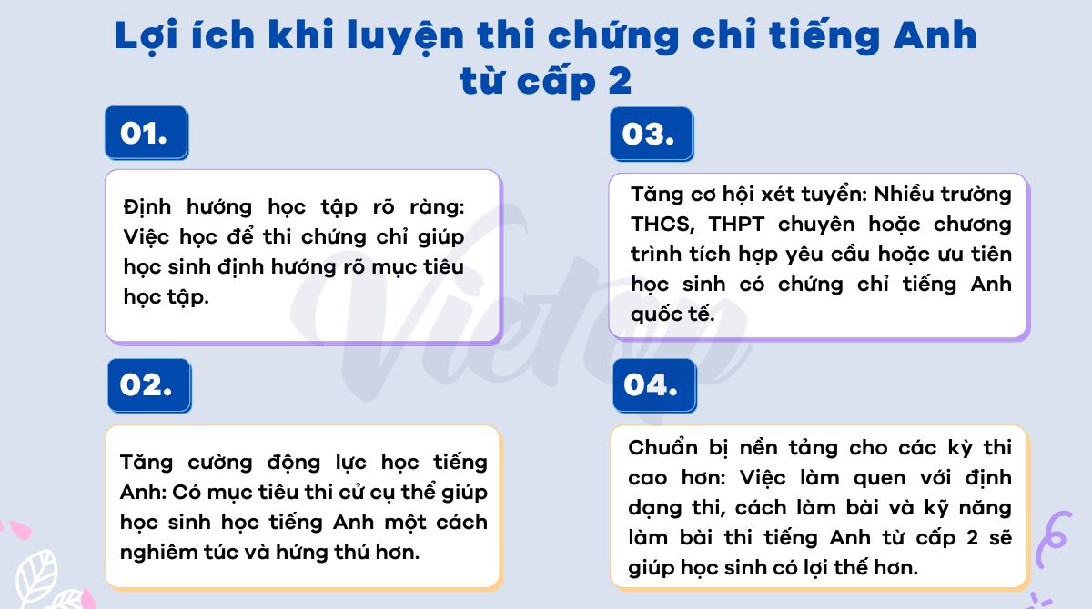 Lợi ích khi luyện thi chứng chỉ J88DL Trang chính thức J88 hỗ Chí Minh từ cấp 2