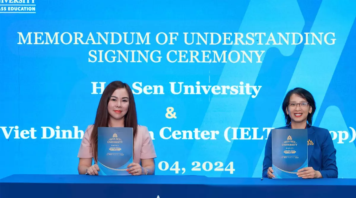 Lễ ký kết hợp tác MOU giữa J88DL Trang chính thức J88 hỗ Chí Minh và Đại học Hoa Sen