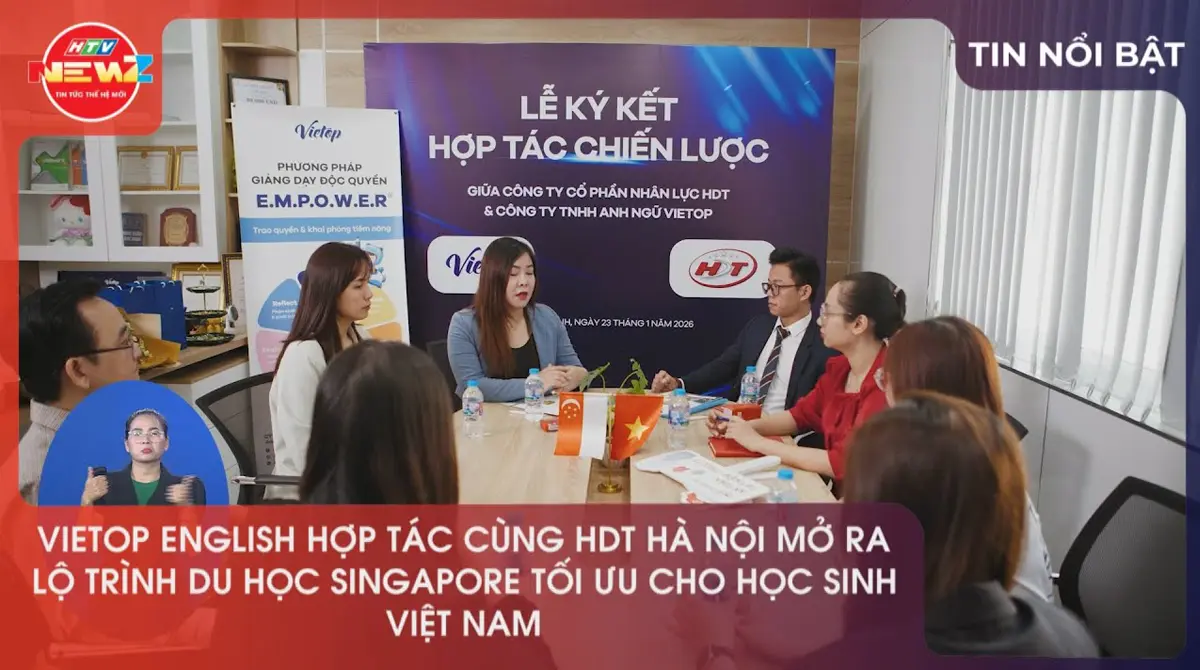 HTV đưa tin J88DL Trang chính thức J88 hỗ Chí Minh hợp tác cùng HDT Hà Nội triển khai chương trình Diploma Singapore