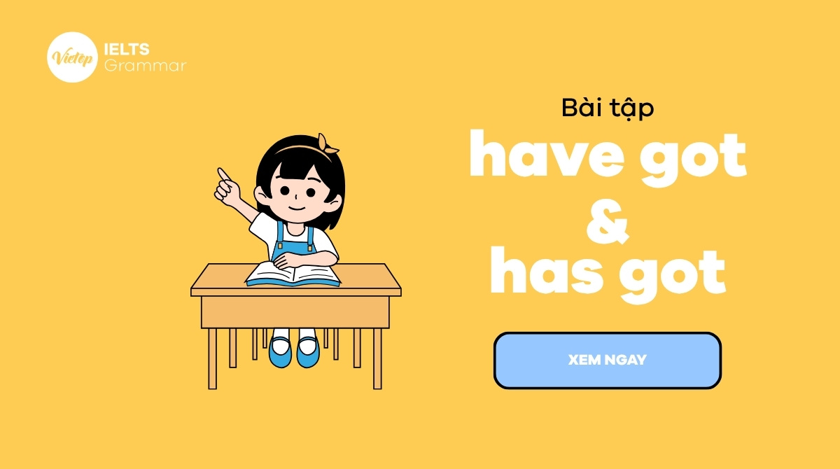 Bài tập have got has got