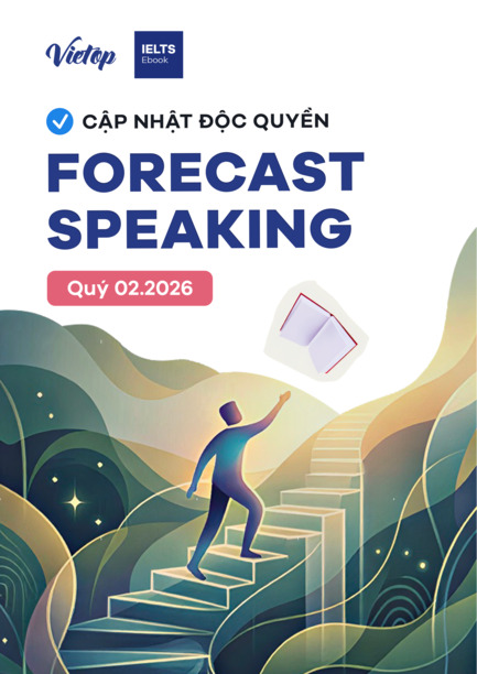 Cover ebook Bộ forecast IELTS Speaking quý 2.2026